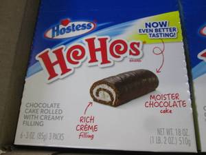 lot 249 image: (C-3) 3 Boxes of Hostess Ho Hos Bes...