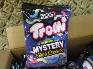 lot 261 image: (C-2) 11 Bags Trolli Sour Brite Mys...