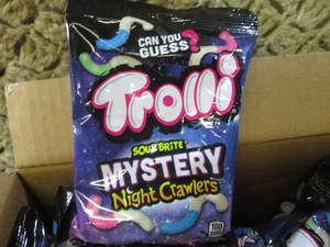 lot 262 image: (C-2) 11 Bags Trolli Sour Brite Mys...