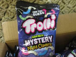 lot 263 image: (C-2) 11 Bags Trolli Sour Brite Mys...