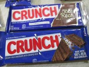 lot 268 image: (B-2) 18 Crunch Candy Bars Past Dat...