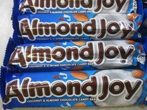 lot 278 image: (B-2) 18 Almond Joy Candy Bars Best...