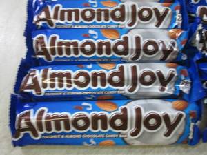 lot 281 image: (B-2) 18 Almond Joy Candy Bars Best...