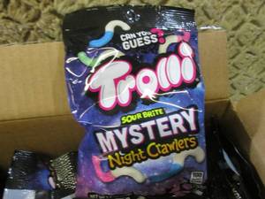 lot 290 image: (C-2) 11 Bags Trolli Sour Brite Mys...