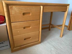 Desk and chair