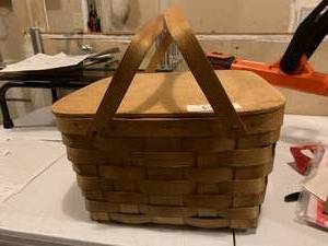 Vintage Pie or Picnic Basket