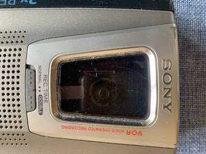 Sony voice recorder