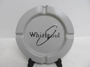 lot 61 image: Vintage WHIRLPOOL Porcelain Enamel Advertising Ashtray