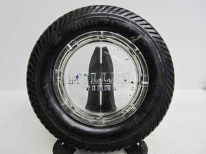 lot 62 image: Larger Vintage 1930s MILLER TIRES Advertising Ashtray