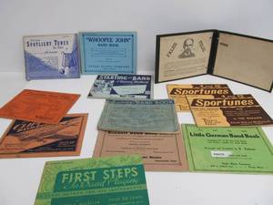 lot 74 image: Group of Vintage Marching Band Books