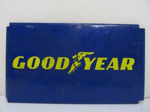 lot 89 image: Vintage Metal GOODYEAR Store Display Rack Sign