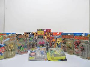 lot 103 image: Great Lot of Mint on Card Superhero Action Figures