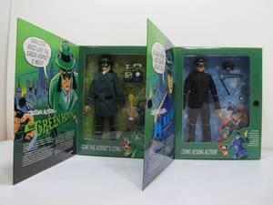 lot 29 image: 2 Brand New Large Size GREEN HORNET Action Figures