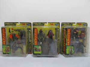 lot 33 image: Lot of 3 McFarlane MONSTERS Action Figure Sets