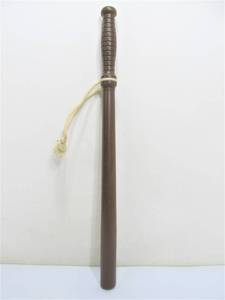 lot 118 image: Vintage U.S. Marked Police Style BatonBilly Club