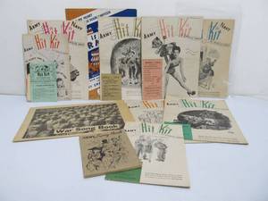 lot 120 image: Orig WW2 Era Sheet Music & Song Books