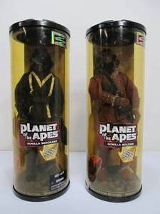 lot 137 image: 2 Larger 12 PLANET OF THE APES Action Figures
