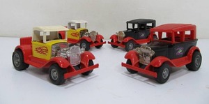lot 145 image: Nice Group of 4 Vintage Tonka Metal Hot Rods