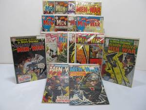 lot 227 image: Lot of Vintage Early 1960s MEN OF WAR Comic Books