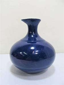 lot 229 image: Mid Century Cobalt Blue CarafePitcher 