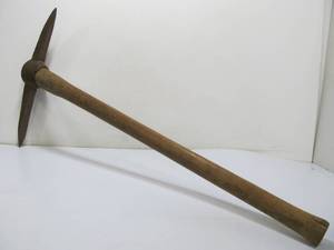 lot 233 image: Orig 1930s-40s Marked US WPA Pickaxe