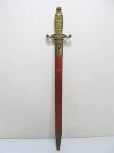 lot 236 image: Old Vintage Spanish Style Sword wScabbard