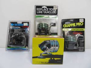 lot 270 image: Lot of 4 NOS Fishing Reels