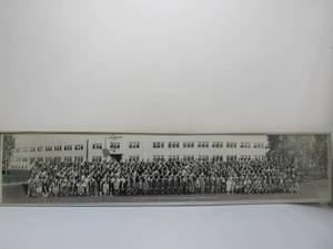lot 284 image: Mid Century United States Army Engineer District, Alaska 1958 Panoramic 45 Photo Framed