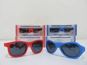 lot 291 image: 4 Brand New Pairs of BABIATOR Child Sunglasses