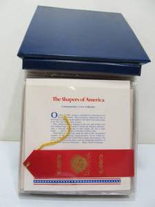 lot 302 image: Complete SHAPERS OF AMERICA First Day Cover Set