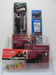 lot 306 image: Group of Brand NEw Fishing Hunting Outdoor Items Tools etc
