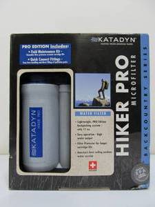 lot 296 image: Brand New Swiss Made KATADYN Hiker Pro Water Filter