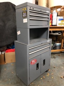 lot 165 image: HDX Rolling Tool Chest wTools