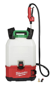 lot 10 image: MILWAUKEE M18 18-Volt 4 Gal. Lithium-Ion Cordless Switch Tank Backpack Pesticide Sprayer (Tool-Only)