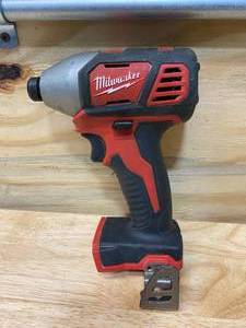 lot 44 image: MILWAUKEE M18 18-Volt Lithium-Ion Cordless 14 in. Hex Impact Driver (Tool-Only)