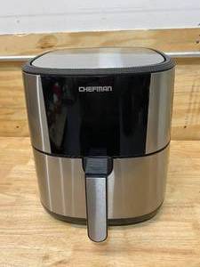 lot 74 image: CHEFMAN 8qt Digital Air Fryer - Silver