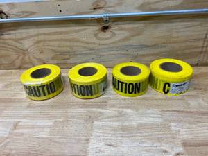 lot 87 image: 4 Rolls of Caution Tape