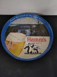 lot 1 image: Vintage Hamms Beer Tray