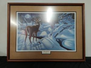 lot 41 image: Ron Iverson Artist Proof of Moon Shadows