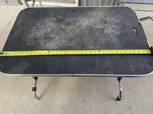 Lot of 3 Dog Grooming Tables