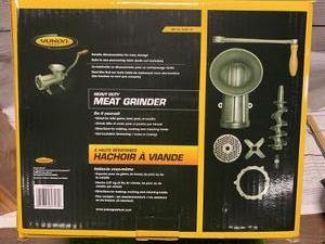 New Yukon Meat Grinder
