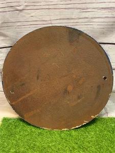 Cast Iron Mobilgas Sign
