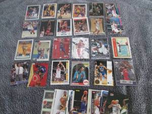 lot 13 image: 40 Basketball Star Cards...