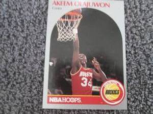 lot 33 image: 50 Hakeem Olajuwon Cards...