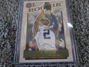 lot 45 image: 2020 Justin Jefferson Rookie Card...