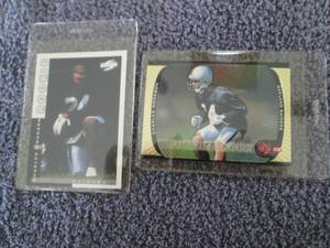 lot 60 image: 2 Charles Woodson Rookie Cards...