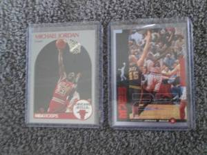 lot 67 image: 2 Michael Jordan Cards...