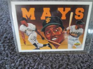 lot 71 image: Willie Mays Cards...