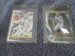 lot 79 image: 2021 Score & Prizm Zach Wilson Rook...