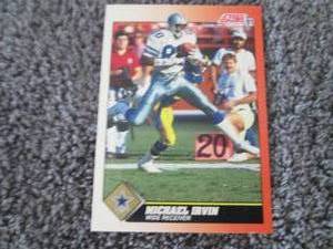 lot 80 image: 40 Michael Irvin Cards...